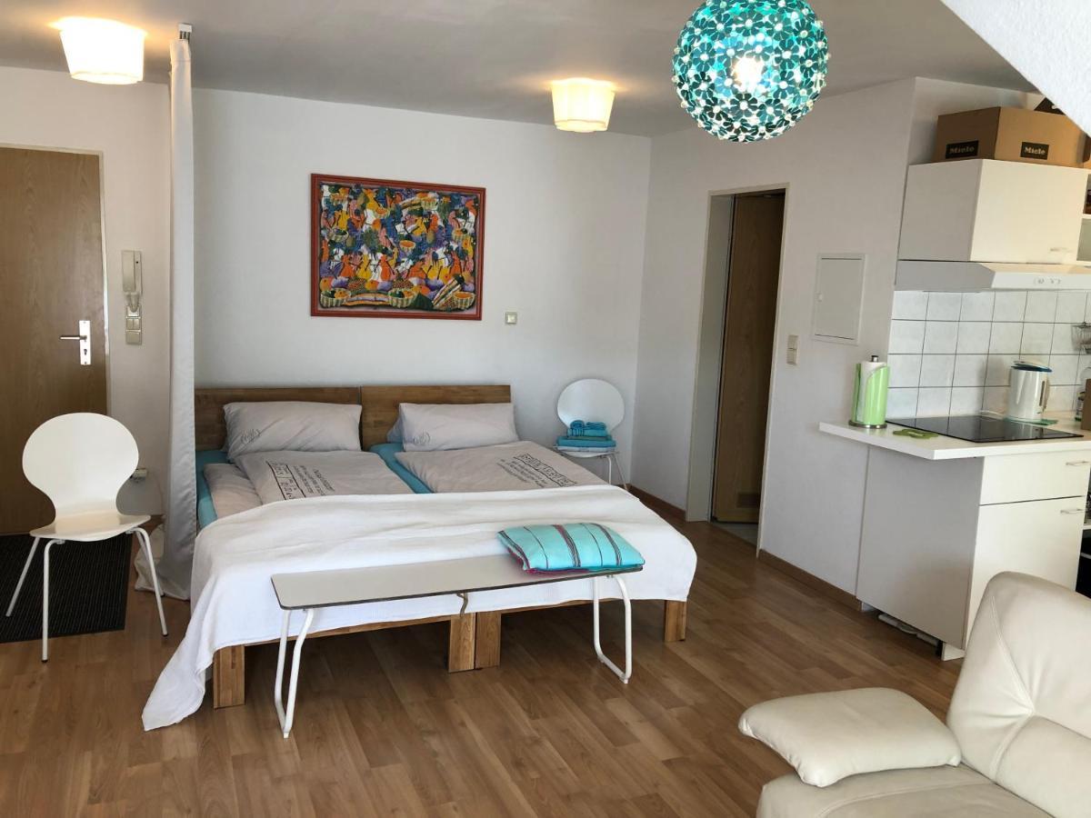 Studio Ochsenfurt Mit Sonnigem Balkon Экстерьер фото